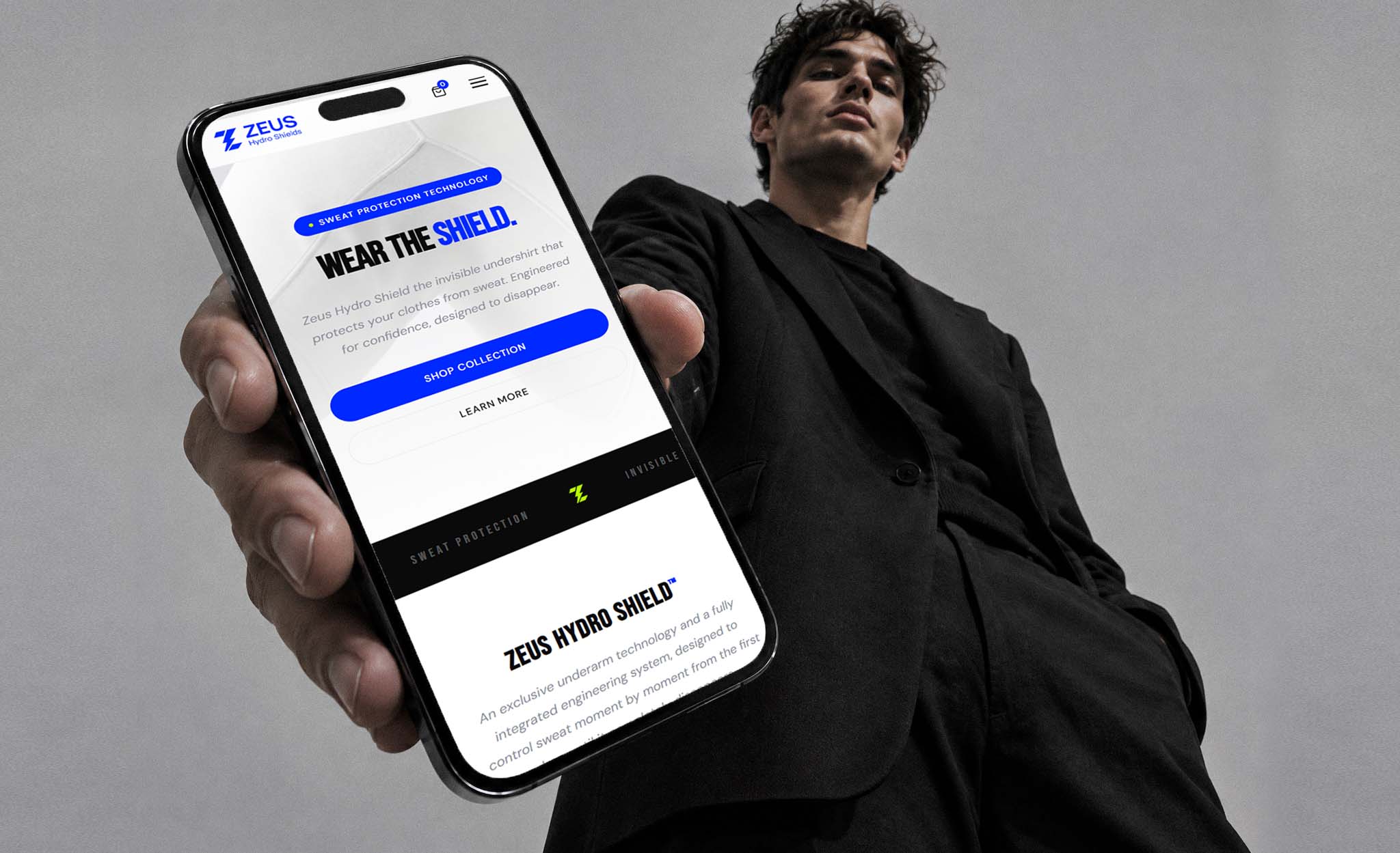 Website UI and UX work showcase